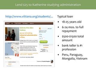 vittana.org reputation|College Loans as Development Aid .